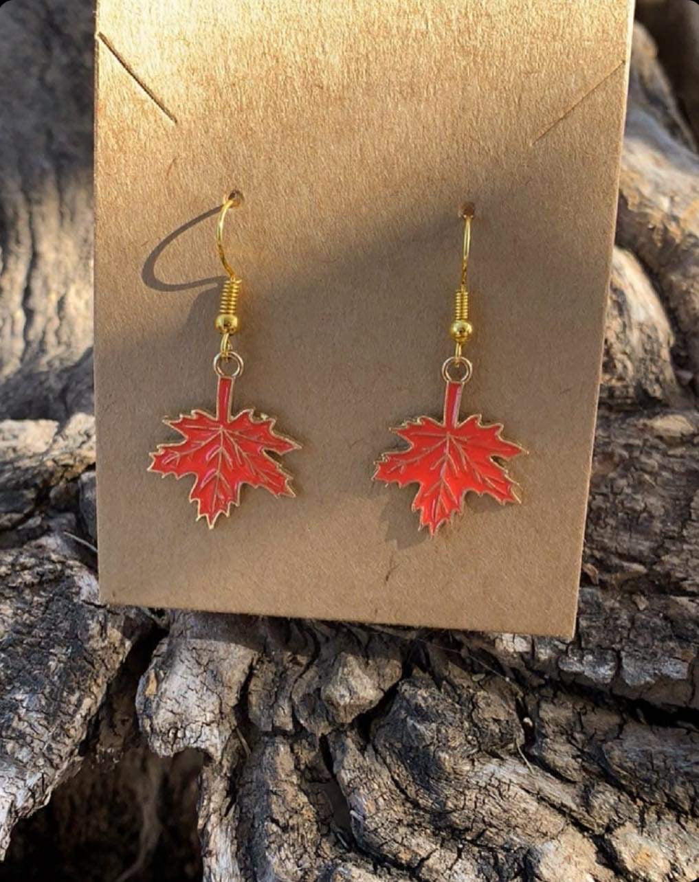 Maple Leaf Earrings