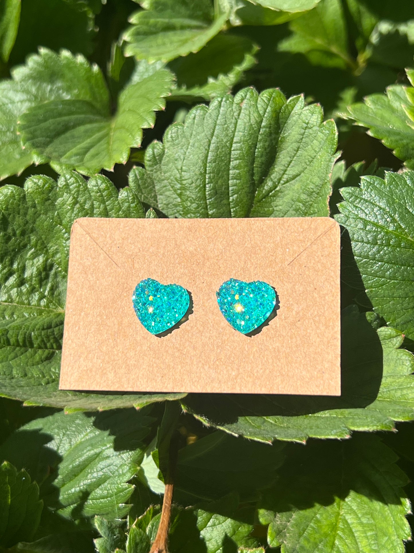 Heart Gem Earrings