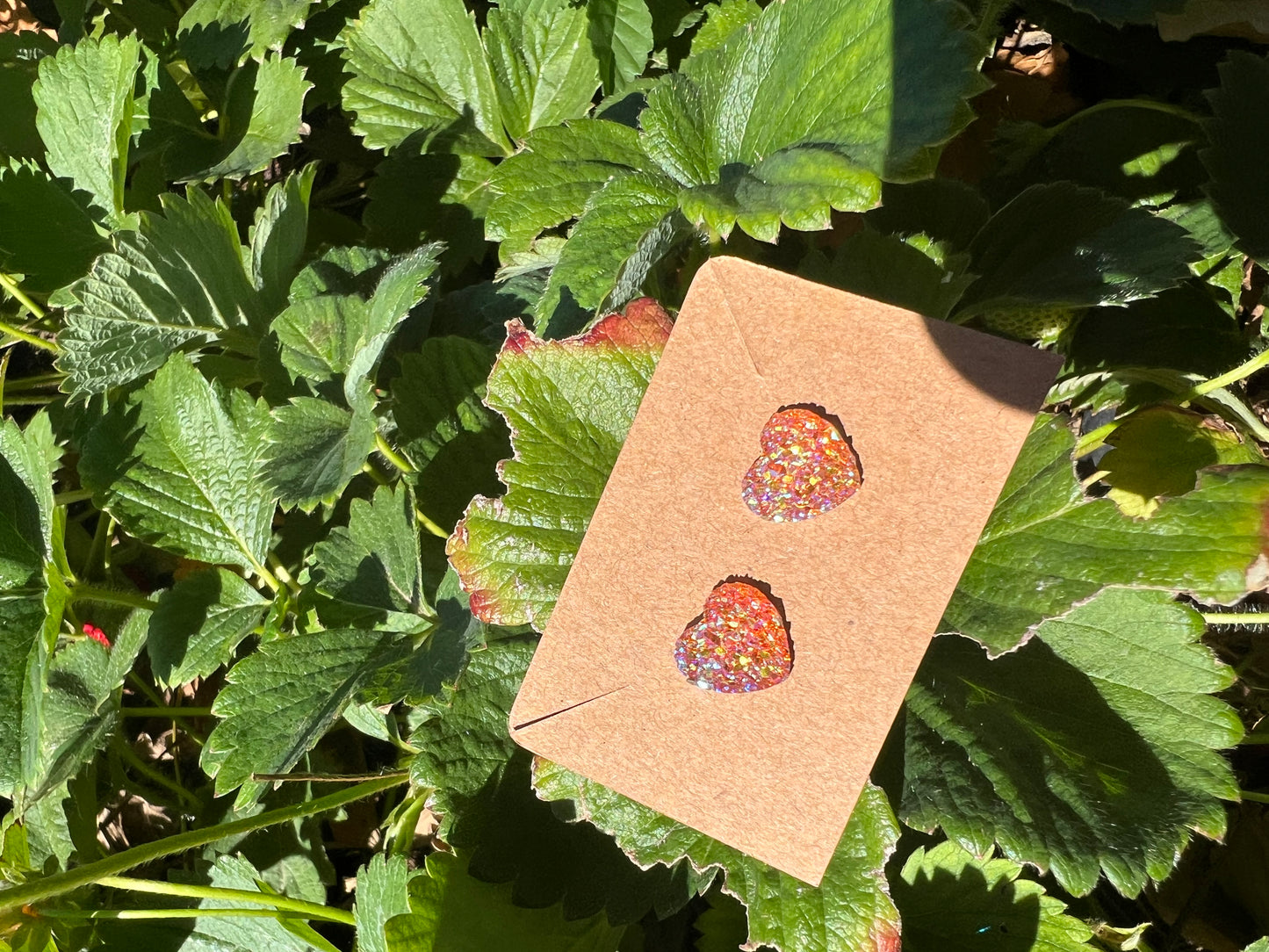 Heart Gem Earrings
