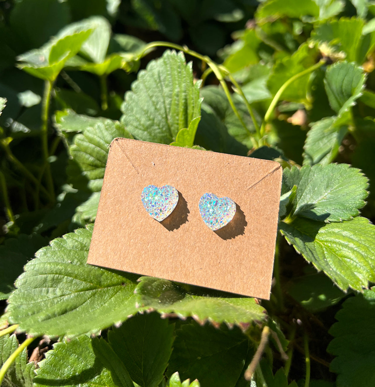 Heart Gem Earrings