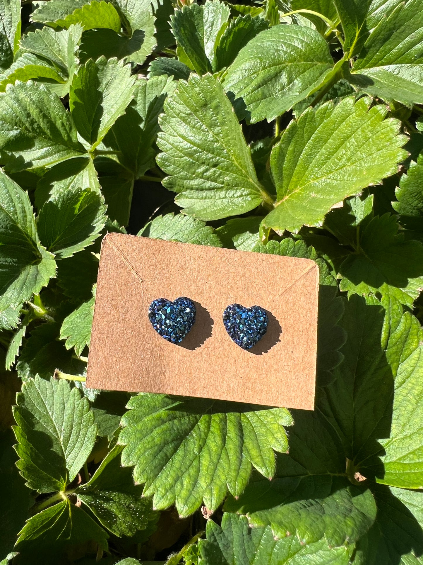 Heart Gem Earrings
