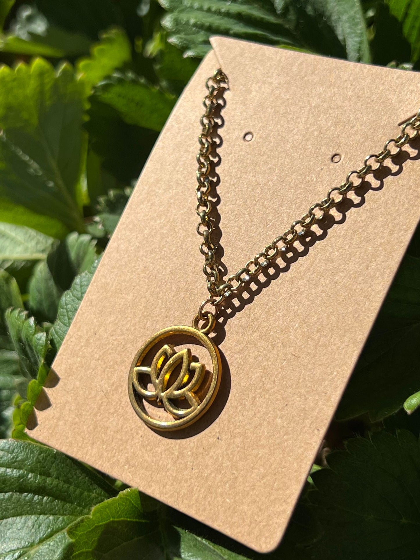 Lotus Necklace