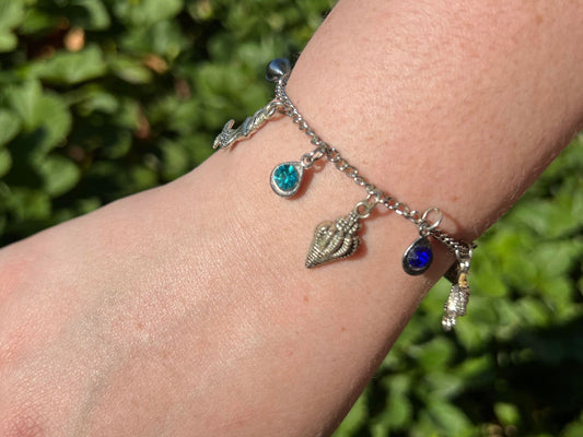 Ocean Multi-charm Bracelet