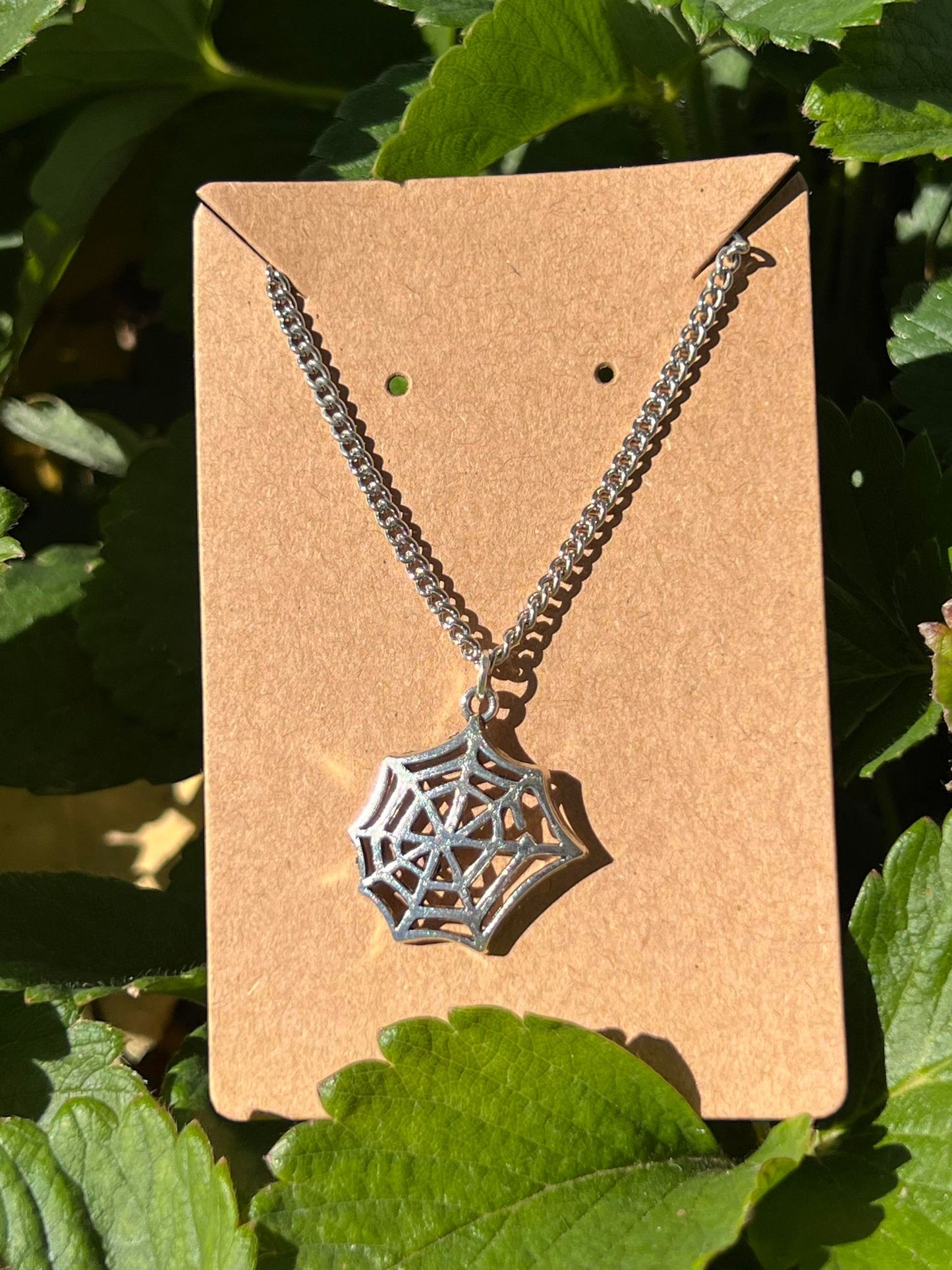 Spiderweb Necklace