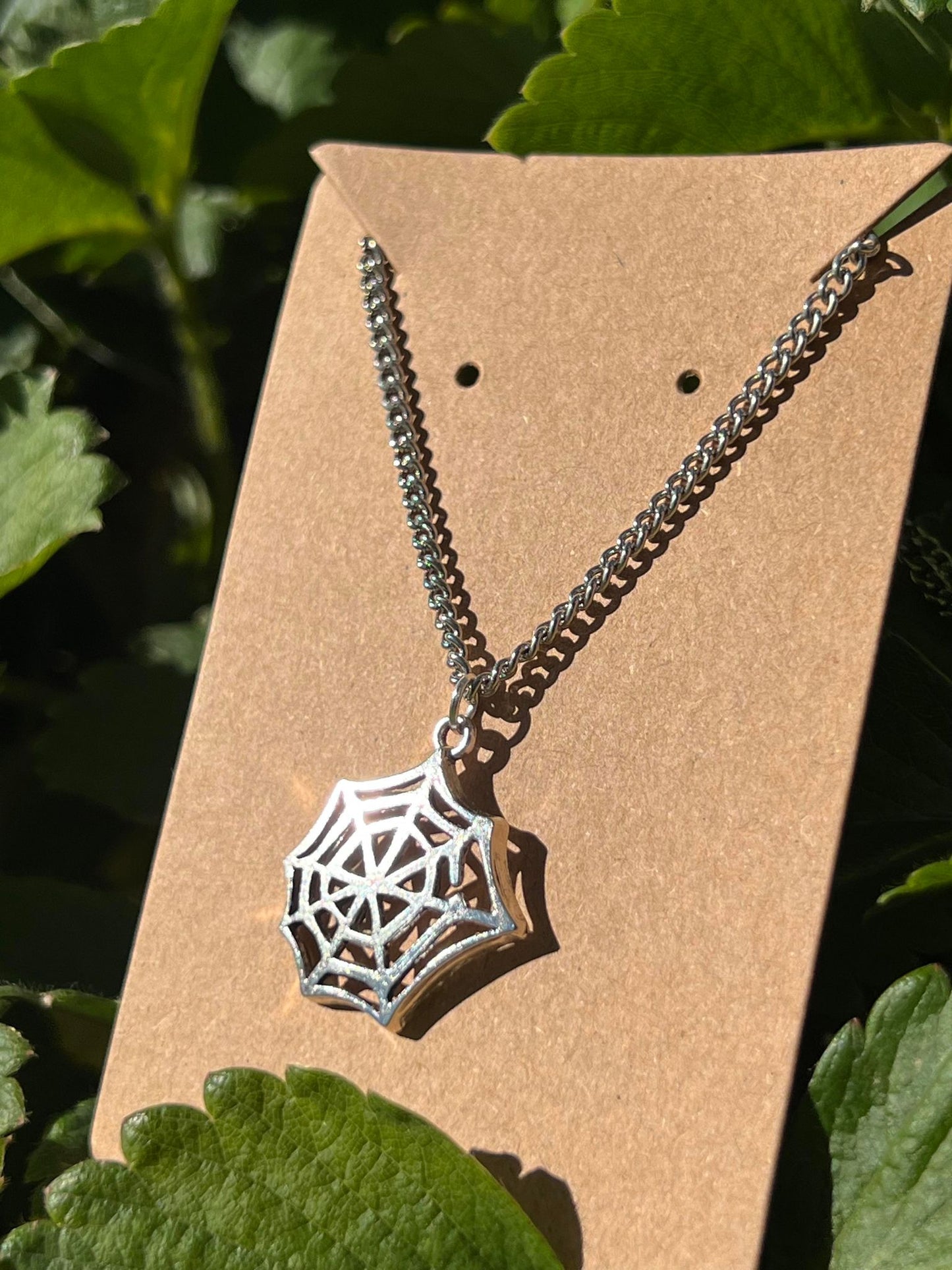 Spiderweb Necklace